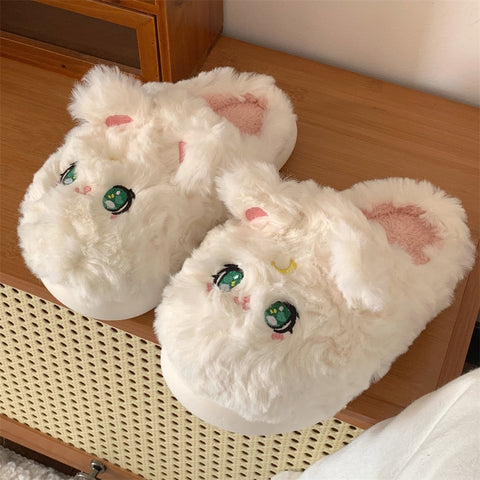 Shy Cat - slippers