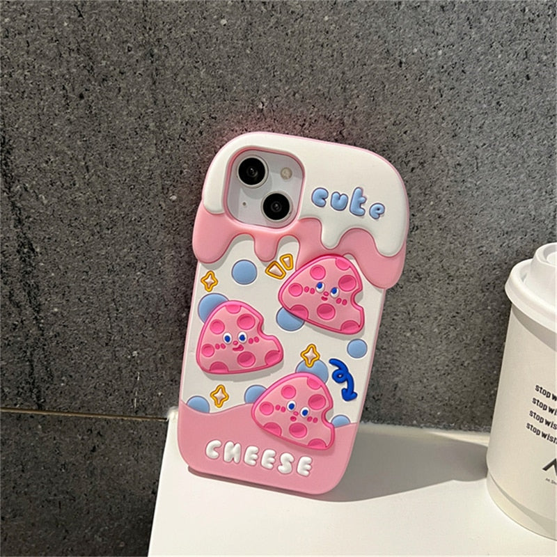 Cute Cheese - Phone Case