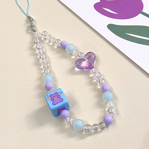 Purple Heart - Phone Case Chain