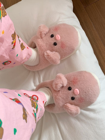 Pink Piggy - Slippers