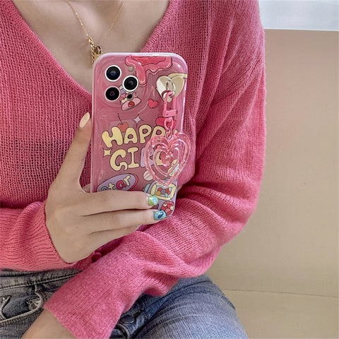 Happy Girl - Phone Case