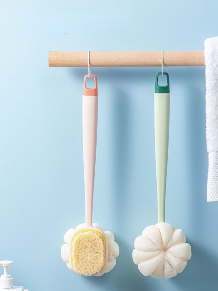 ScrubSoft Long Handle Bath Brush