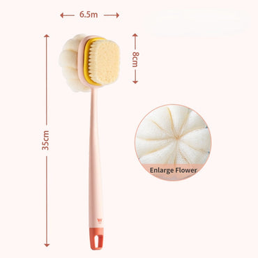ScrubSoft Long Handle Bath Brush