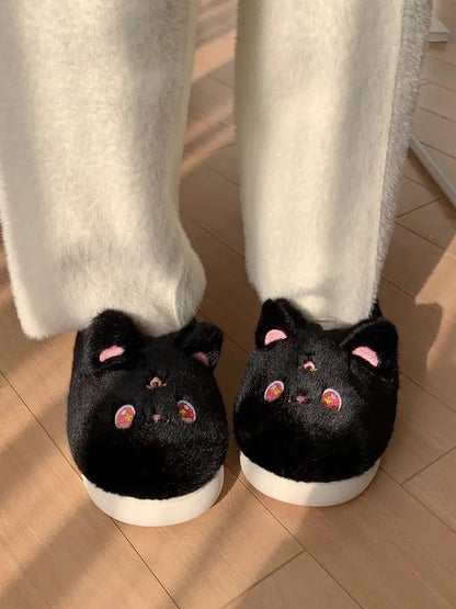 Black Kitty - Slippers