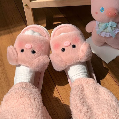 Pink Piggy - Slippers