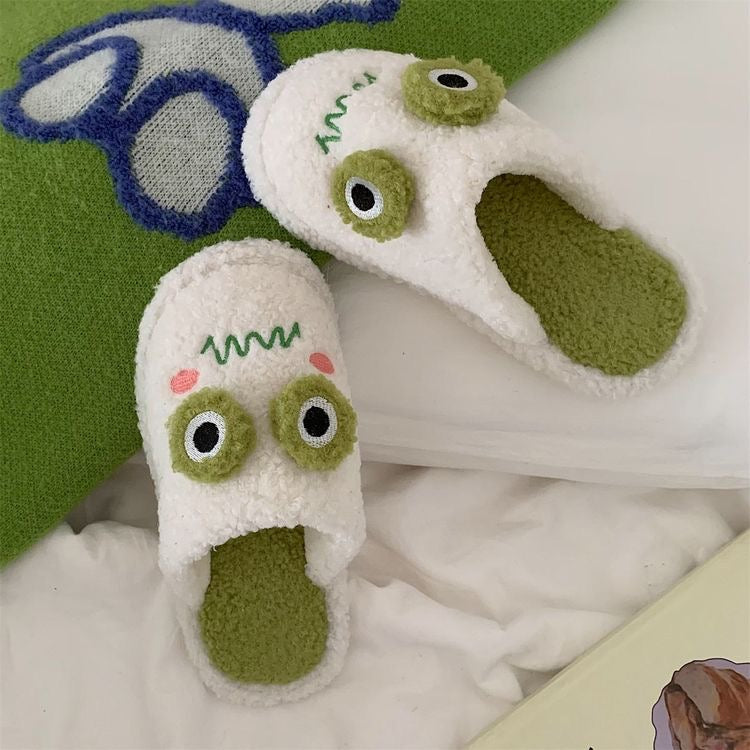 Frog slippers discount