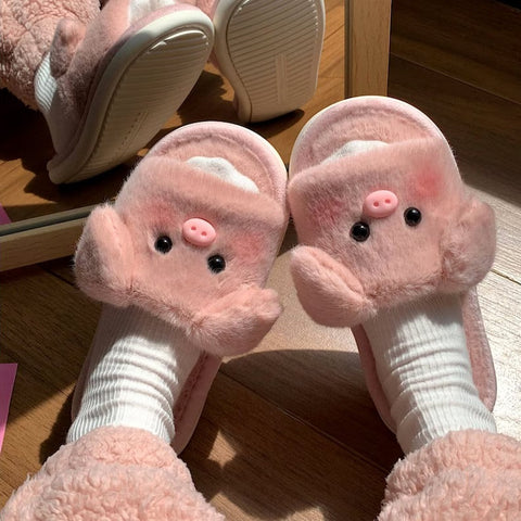 Pink Piggy - Slippers