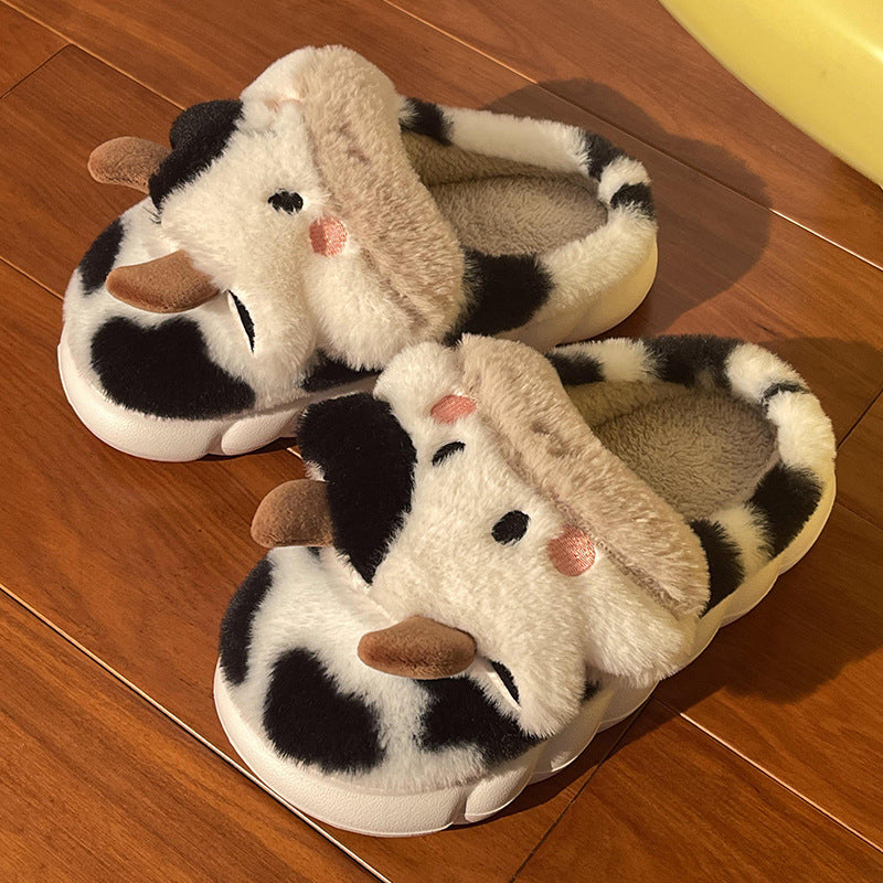 Brownie Cow Slippers