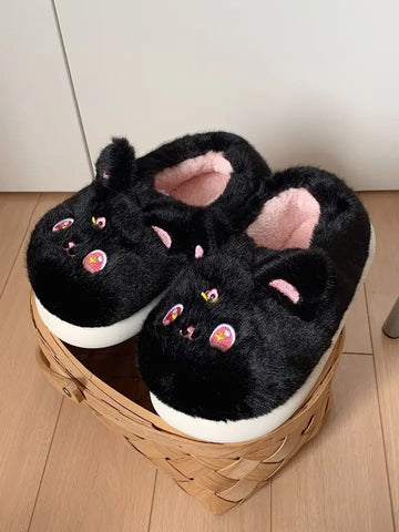 Black Kitty - Slippers