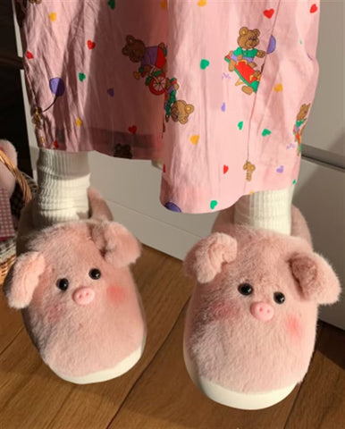 Pink Piggy - Slippers