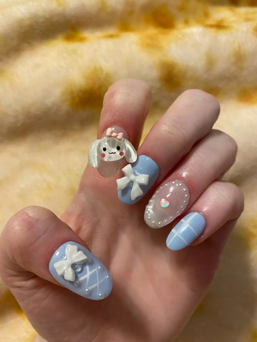 Blue - Press On Nails
