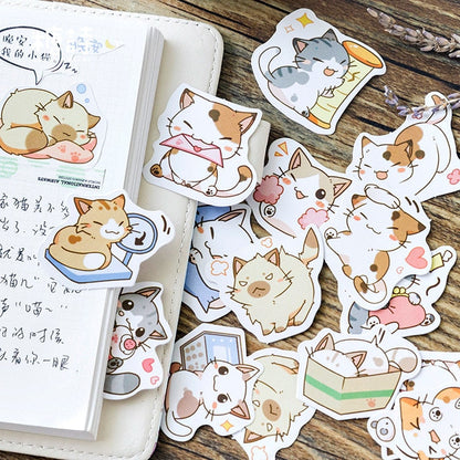 Little Chibi Cat -Sticker Pack