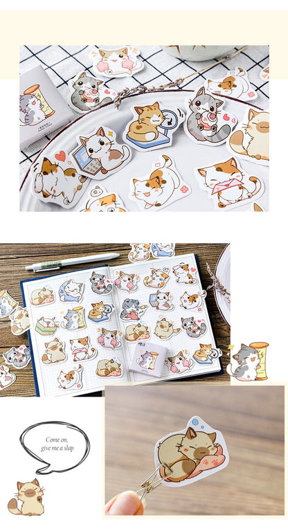 Little Chibi Cat -Sticker Pack