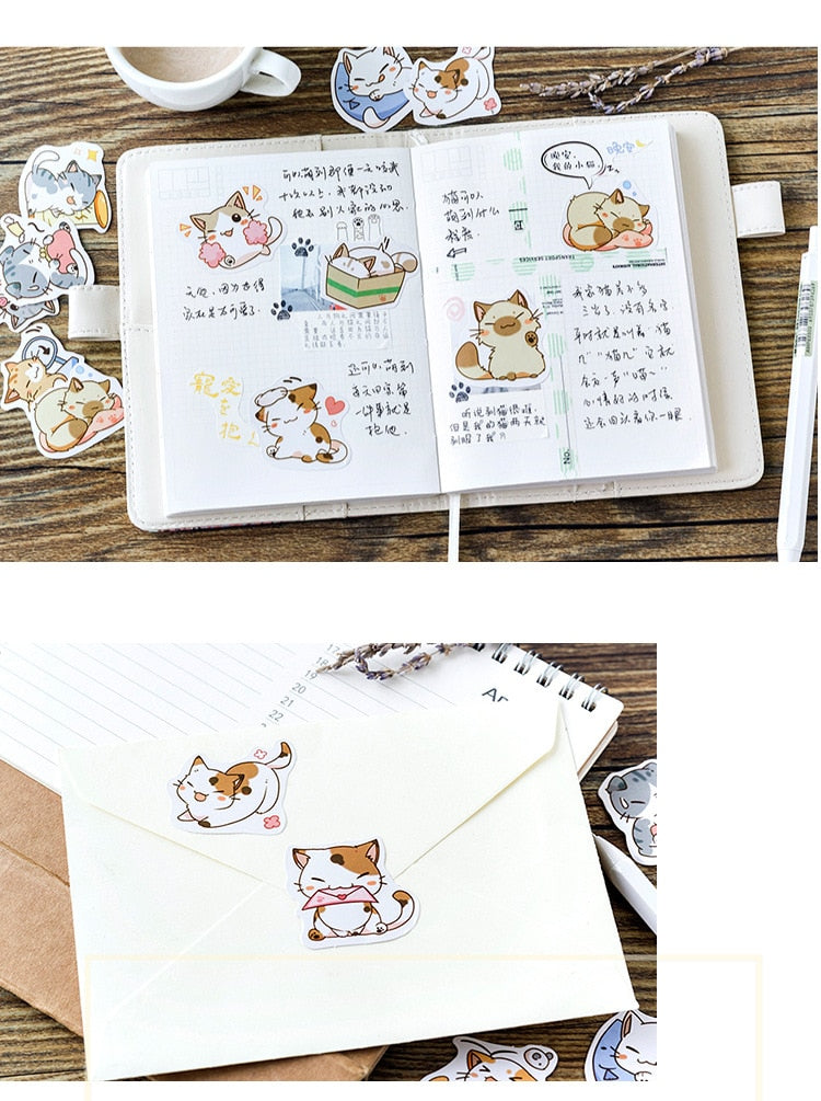 Little Chibi Cat Stickers