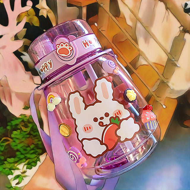 Happy Bear - Water Bottle